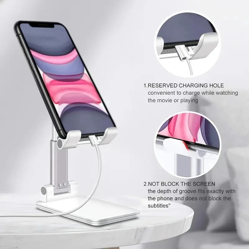 Mobile Phone Desktop Stand Holder for iPhone, iPad, Xiaomi, Desktop Table