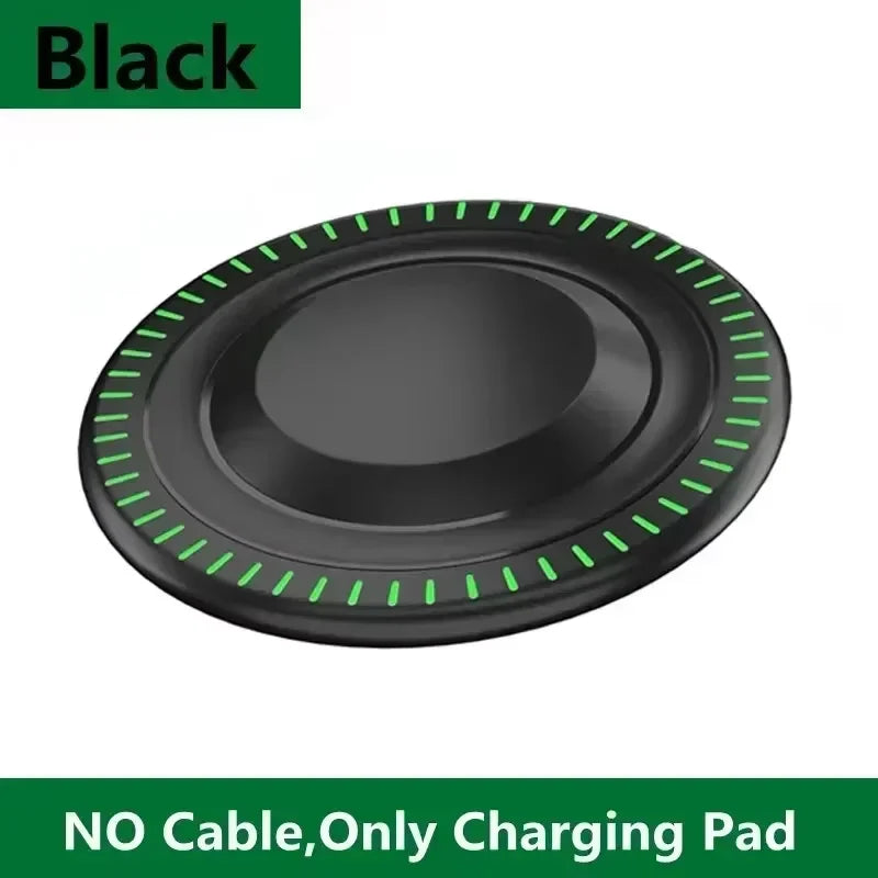 100W Fast Wireless Charger Pad For iPhone 15 14 13 12  X Pro Max 8 Samsung Galaxy S23 Xiaomi Wireless Charging Station Chargers