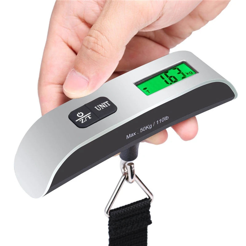 10g-50kg Portable Digital LCD Display Travel Scale Luggage Bag Weight Balance Tools